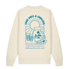 Naturfarbenes Sweatshirt “Good Vibes & Ebbelwoi”